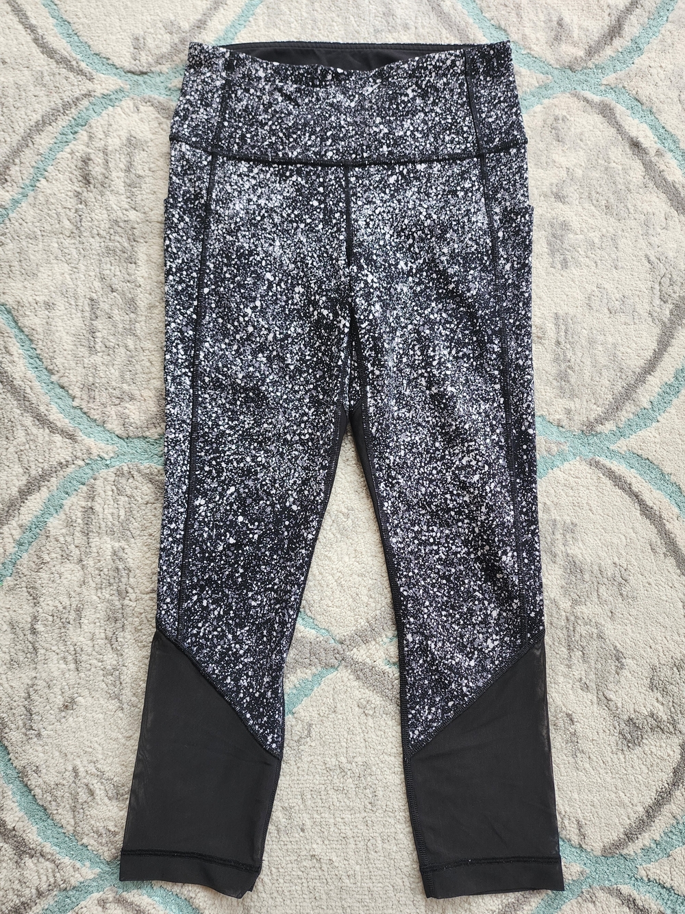 NWOT Lululemon Pace Rival Marathon Edition – Size 4, 25” Mesh Running Leggings